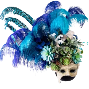 Máscara Oceánica · Azul Índigo