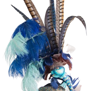 Máscara Guerrera Marina · Azul abisal